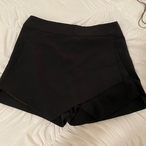 Black Envelope Skirt